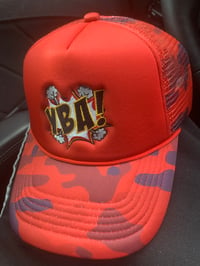 Image 1 of YBA Trucker hat (red)