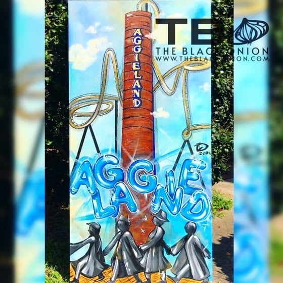 Image of AGGIELAND | canvas print
