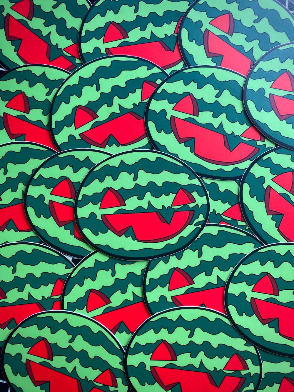 Jack o’ Melon Sticker/Magnet