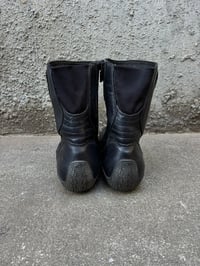 Image 3 of Alpinestars Black Leather Moto Boots - Size US 5.5