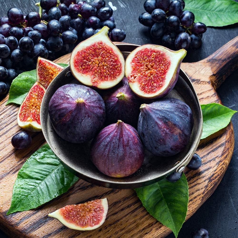 FIGLY YOURS! Roasted Black Mission Figs (4-8oz.)Gut-Bone-Diabetes-Vision-Parasites-Liver-Cholesterol