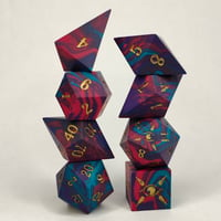 Image 1 of Corrupt Machine<br>8 Piece Polyhedral Set