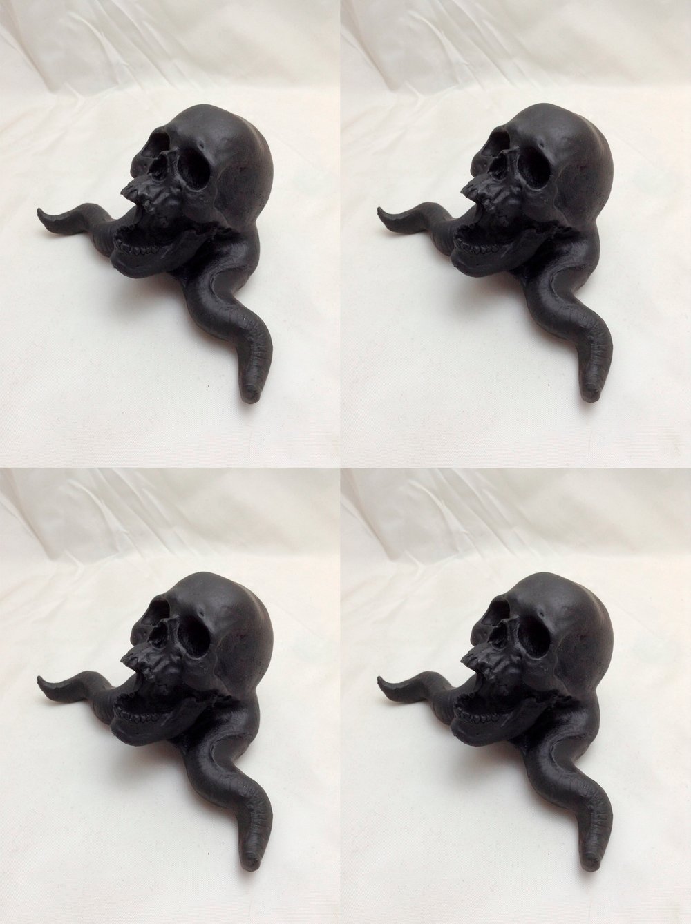 Tentacle Skull set of 4