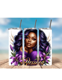 Image 2 of Blessed Tumbler