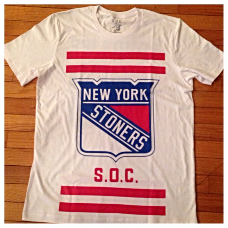 Image of *LIMITED Edition New York Stoners Hockey tee