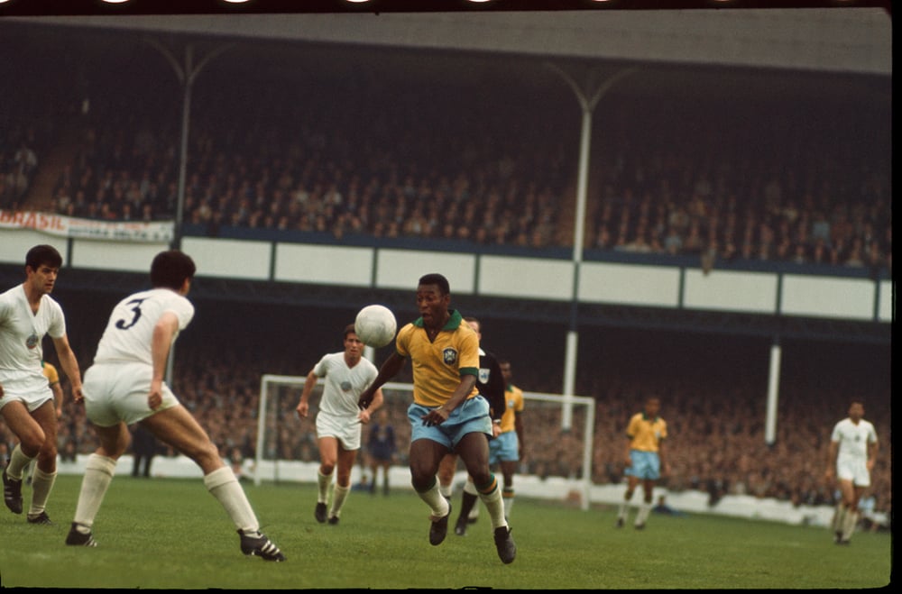 Image of Pele mystifies at the 1966 World Cup