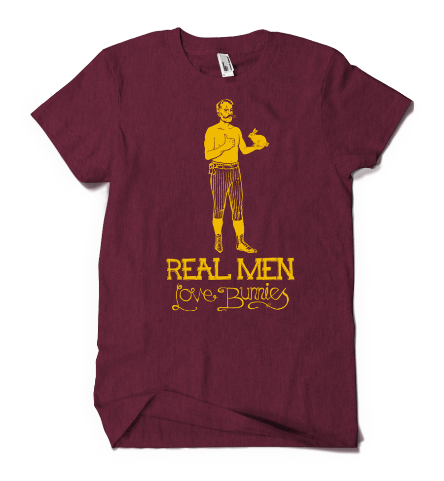 Image of Real Men Love Bunnies Tee