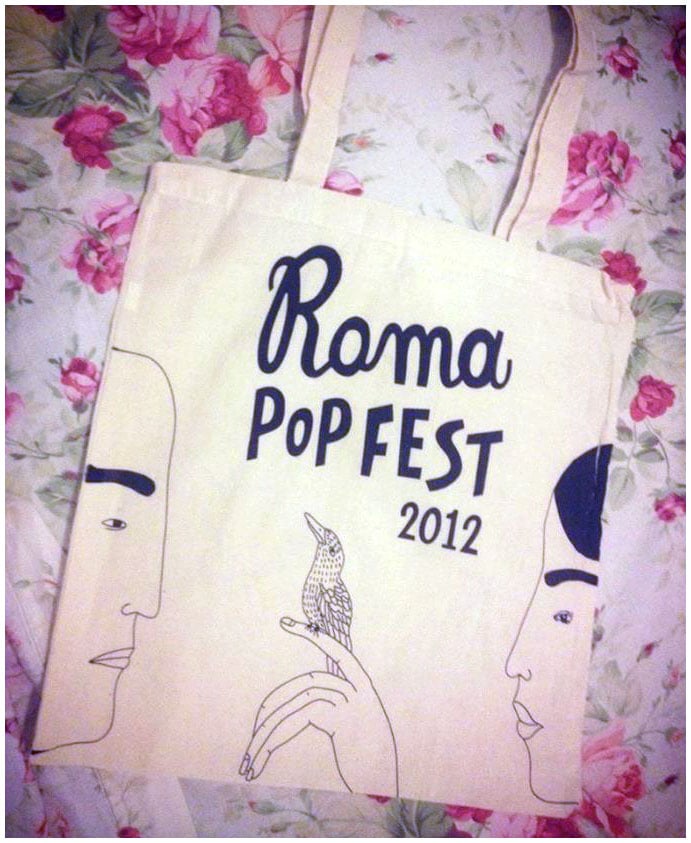 Image of ROMAPOPFEST 2012 Tote Bag
