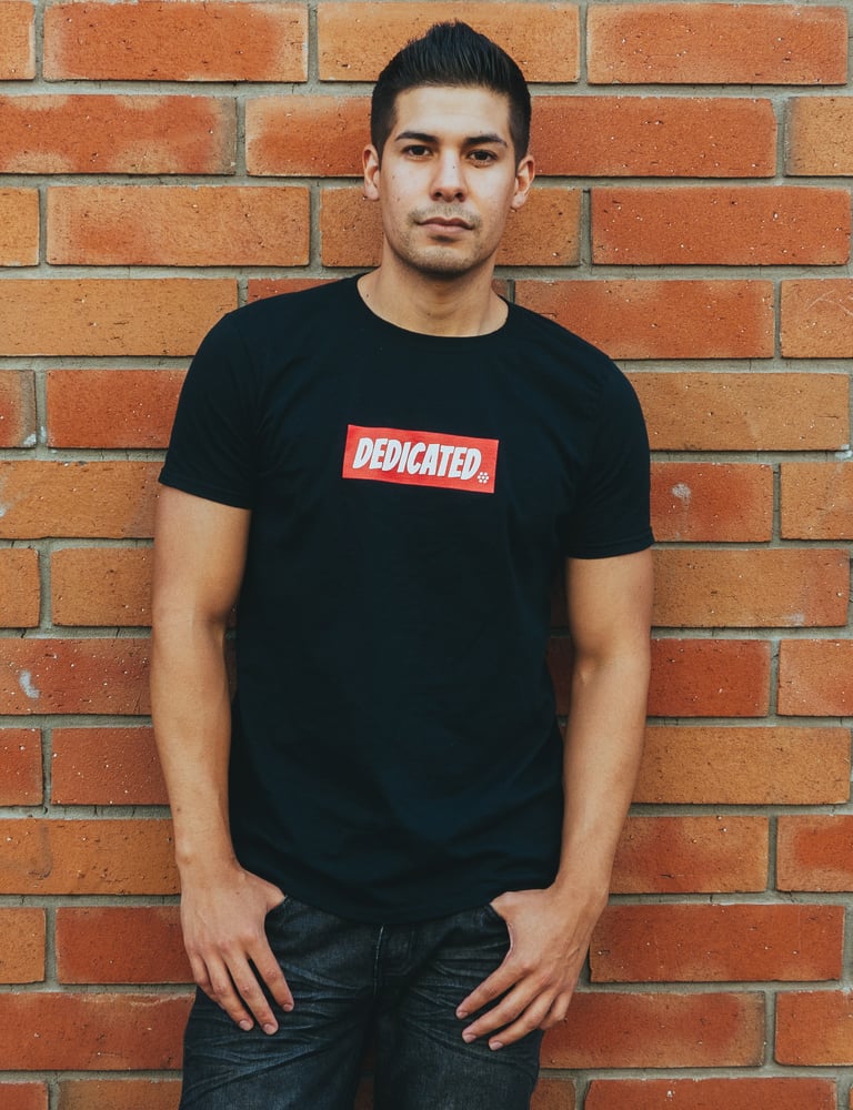 Image of Red Brick Tee (Black)