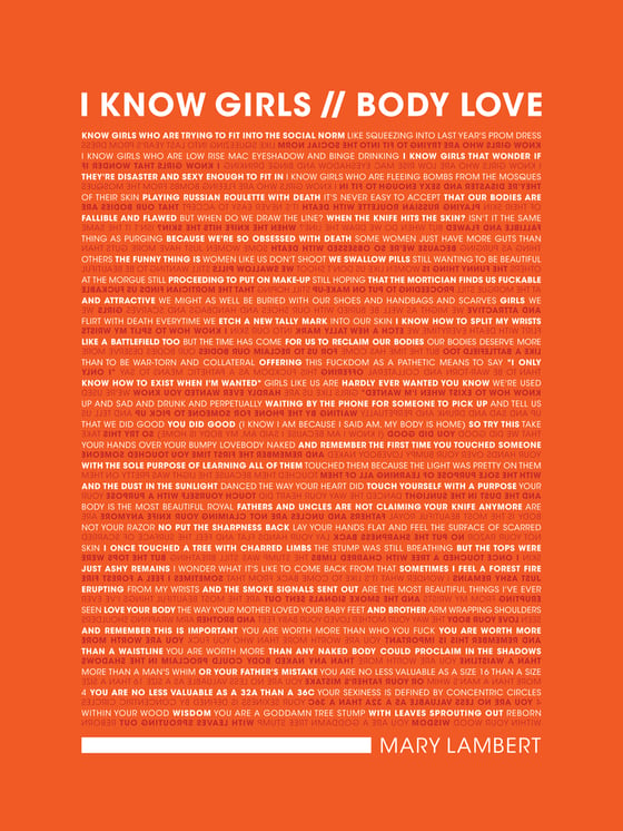 Image of Body Love Poster