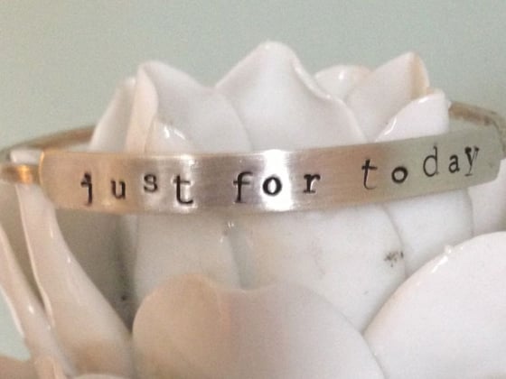 Image of just for today bracelet