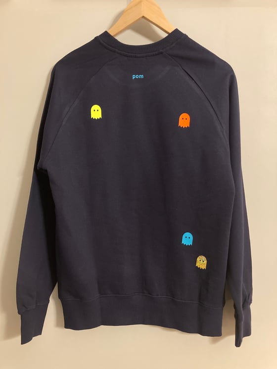 Image of Sweater ghost navy adults 