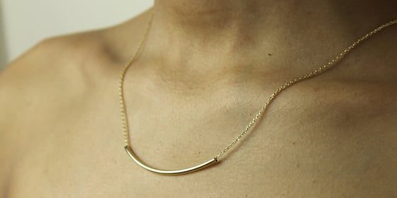 Image of simplicity necklace