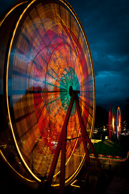 Image of The Wheel: Matte fine art photo print