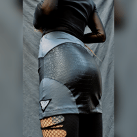 Image 2 of KORA skirt, grey-blue 