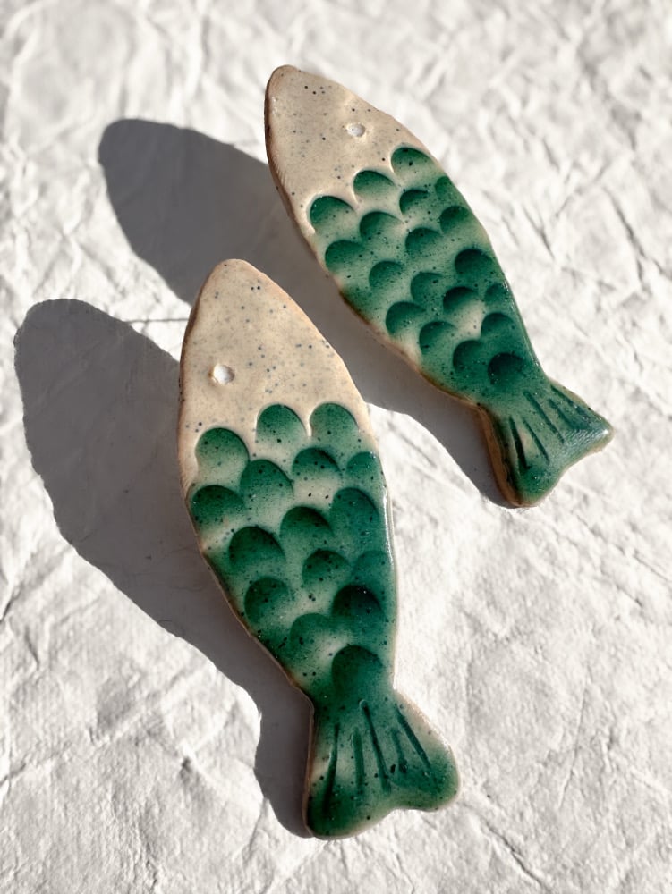 Image of Sea Green Faux Fish