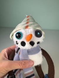 Image 2 of Soft Weighted Odds and Ends Snowman - Small