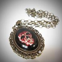 Image 1 of Bloody Skull Pendant *ON SALE WAS £20 NOW £13*