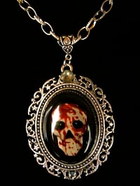 Image 4 of Bloody Skull Pendant *ON SALE WAS £20 NOW £13*