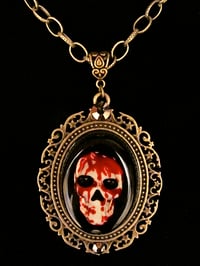 Image 3 of Bloody Skull Pendant *ON SALE WAS £20 NOW £13*