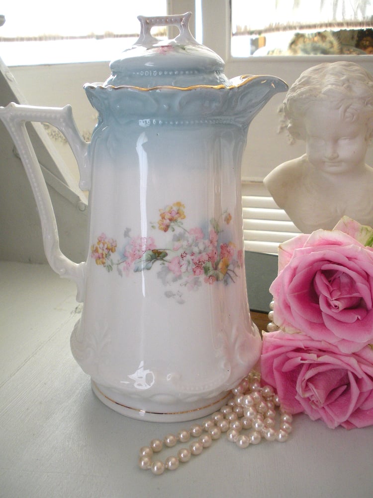 Image of Antique Chocolate Pot