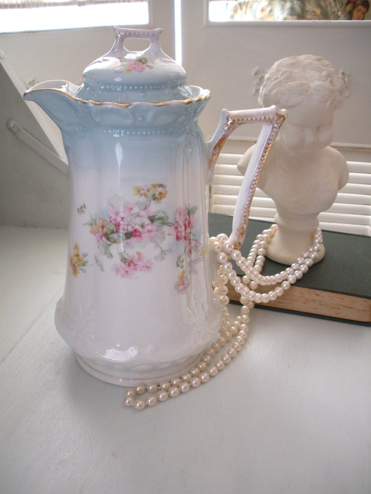 Image of Antique Chocolate Pot