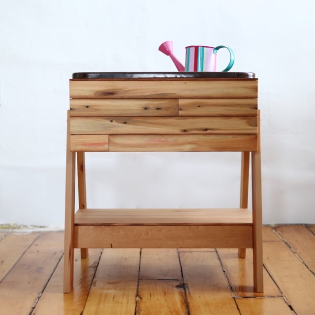 Image of Kitchen Sandbox™ Indoor Sand and Water Table - Reclaimed Pine
