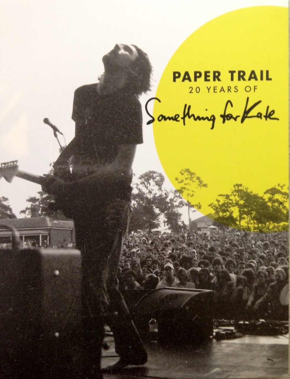 Image of SFK Book - 'Paper Trail: 20 Years of Something for Kate'  in book/manual format.  Signed/Unsigned 