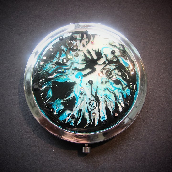 Enchanted Garden Compact Mirror