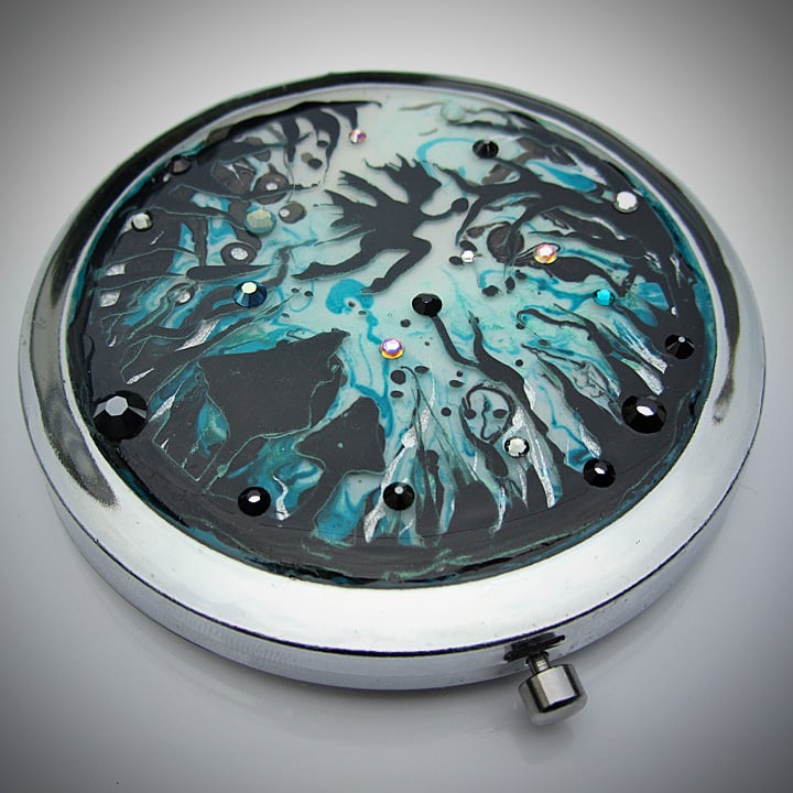 Enchanted Garden Compact Mirror