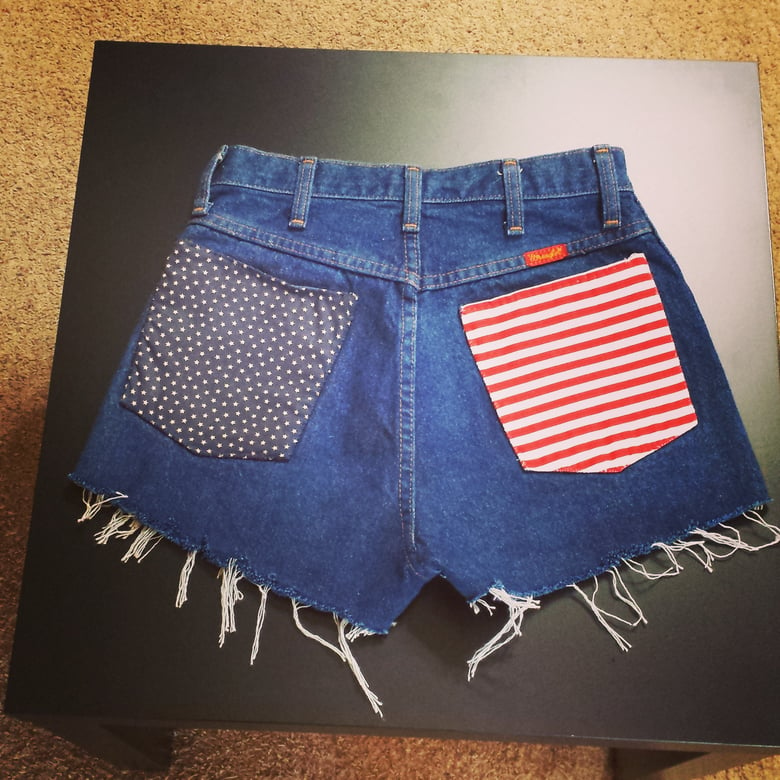 Image of Freedom Custom High waist cutoffs