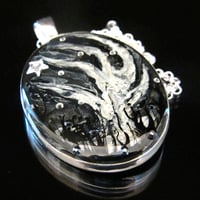 Image 4 of Winter Sparkles Creepy Tree Silver Pendant  * ON SALE - Was £15 now £10 *