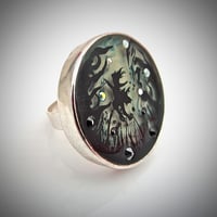 Image 2 of Enchanted Garden Silver Ring