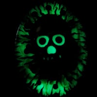 Image 2 of Absinthe Rocks Skullie Glow Pendant