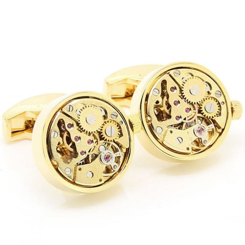 Image of Pedigree X: Handmade Mechanical Clock Cufflinks