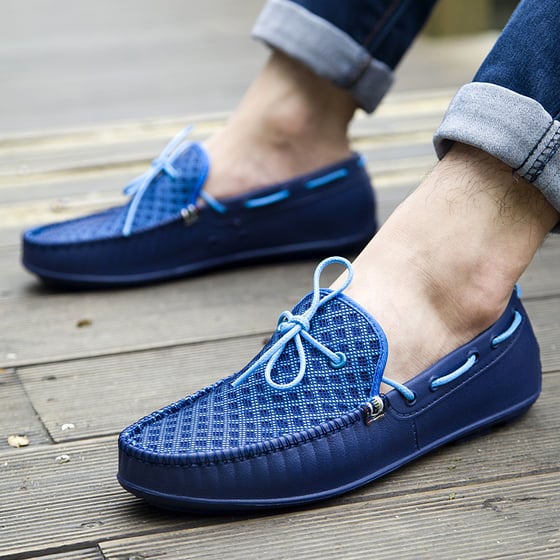 Image of Pedigree X: Blue Ocean Boat Shoes