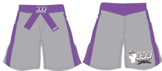 Image of PURPLE BELT - Jiu Jitsu Shorts