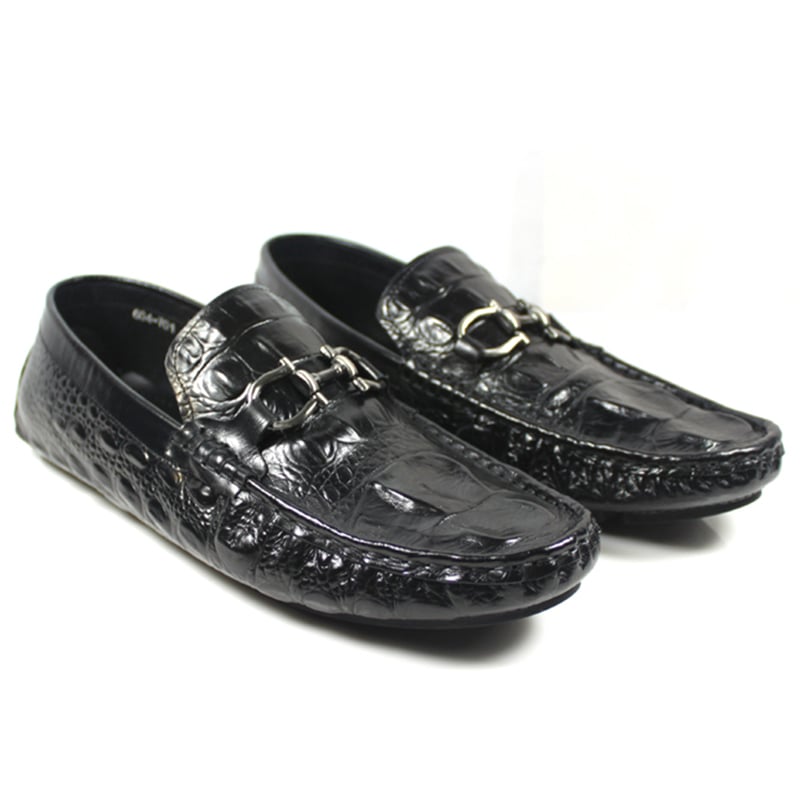 Pedigree X: Genuine Alligator Skin Loafers / Pedigree X Boutique