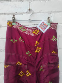 Image 3 of Sula slouch maxi skirt -retro flowers