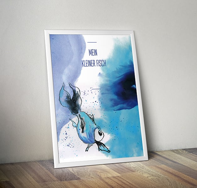 Image of Poster - Mein kleiner Fisch