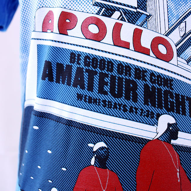 Apollo t-shirt in blue | Plane Clothing
