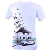 S,L,XL,XXL Flightpath t-shirt white