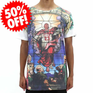 Image of Ichiban Basketball Player Christ T-Shirt White (AW58)