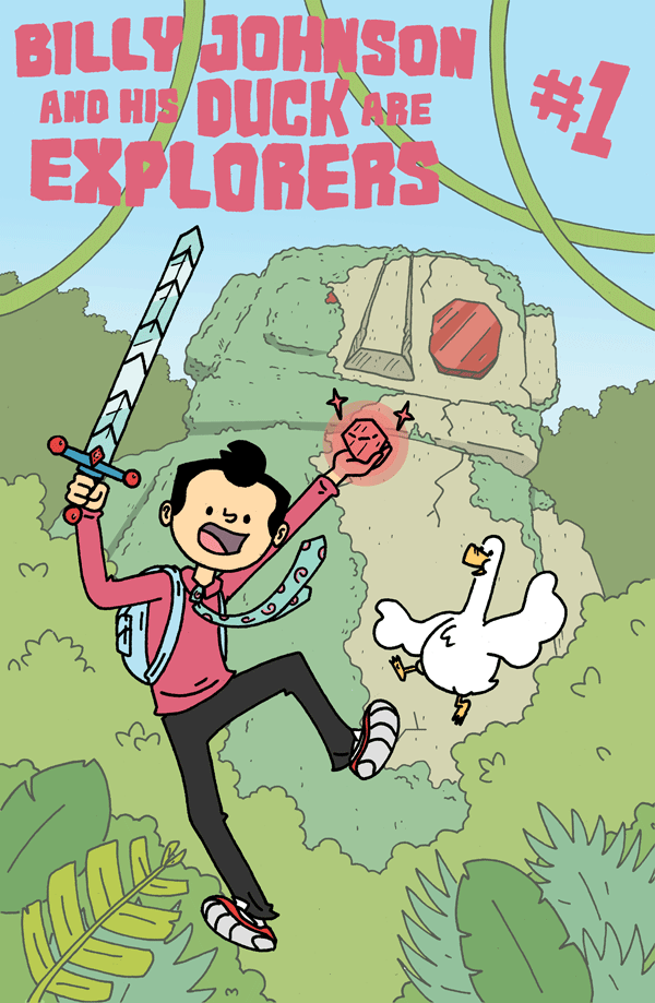Image of Billy Johnson and his Duck are Explorers #1