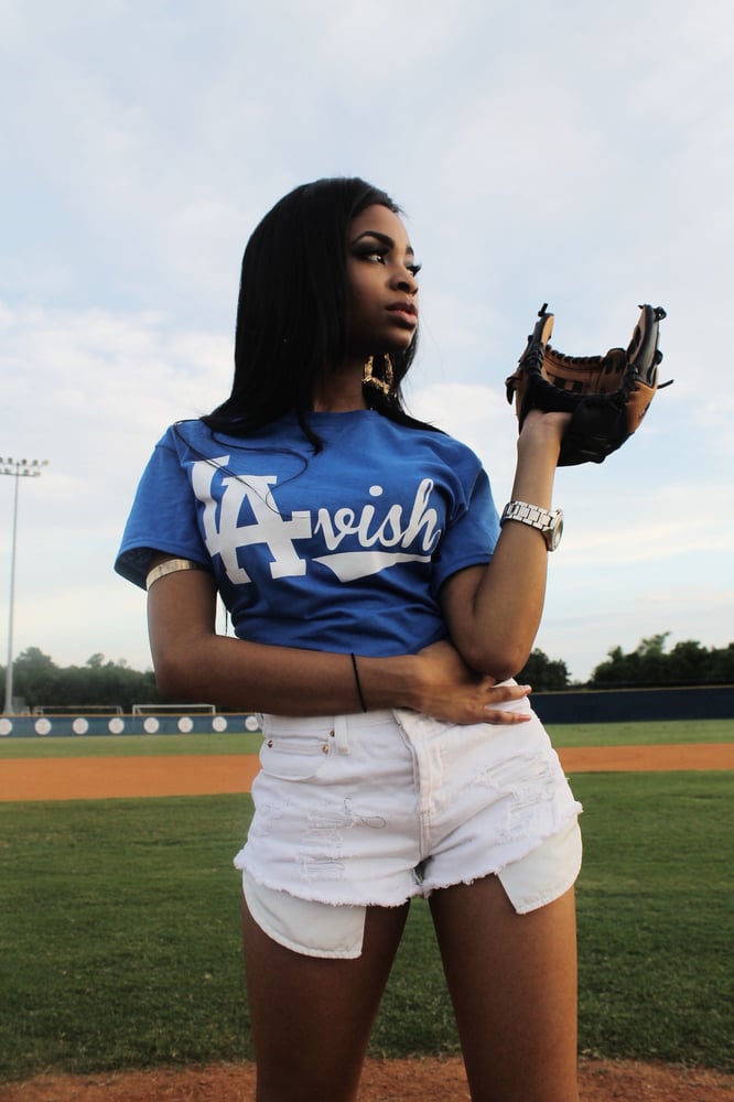 Image of "Lavish No Dodgers Tee" (Royal Blue) Men/Women