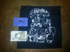 Image of Methra Cassette, Vinyl and Backpatch/sticker combo