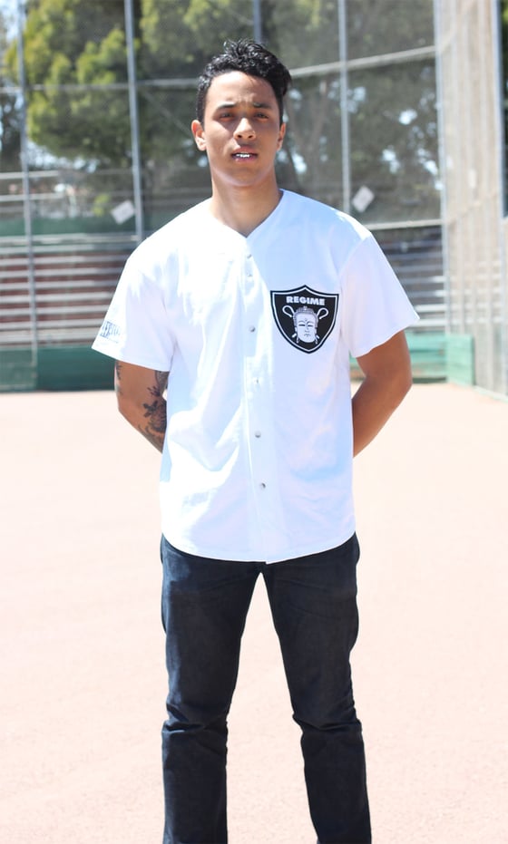 Image of "Buddha" - Baseball Jersey