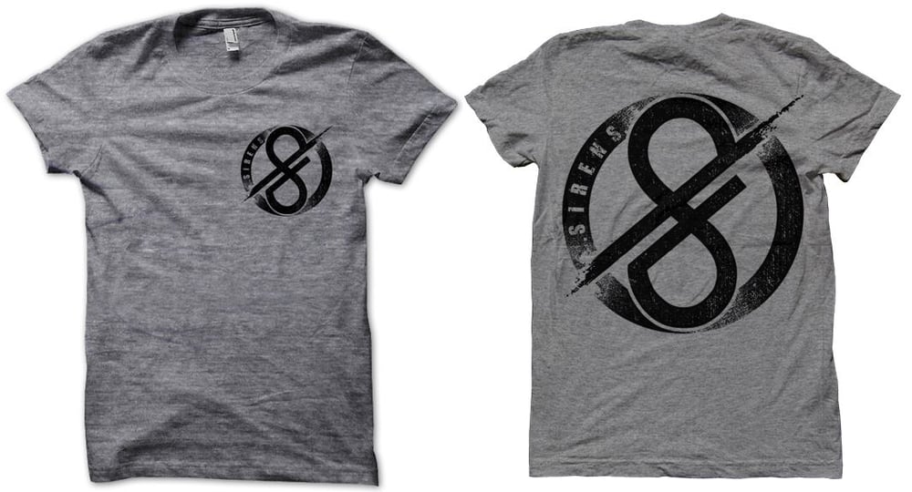 Image of Sirens Logo Tee (Front & Back print)