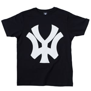 Image of 'WY' Block Logo BOLD T-Shirt - Black/White