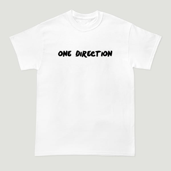 One Direction Logo Tee T Shirt Supply